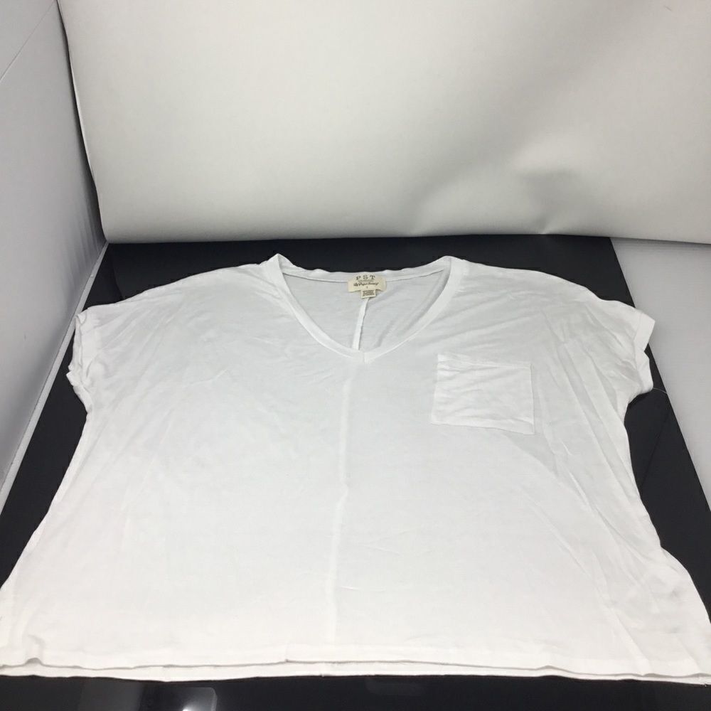 PST by Project Social T V-Neck Pocket Tee (D4) - Picture 2 of 6